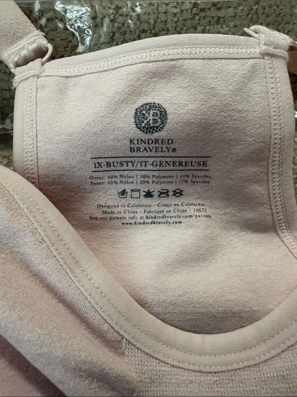 NWT 2 Kindred Bravely Hands Free Pumping and Nursing Sports Bra Busty 1X